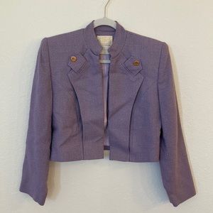 Alberto Makali Sport x Cache Vintage Cropped Blazer